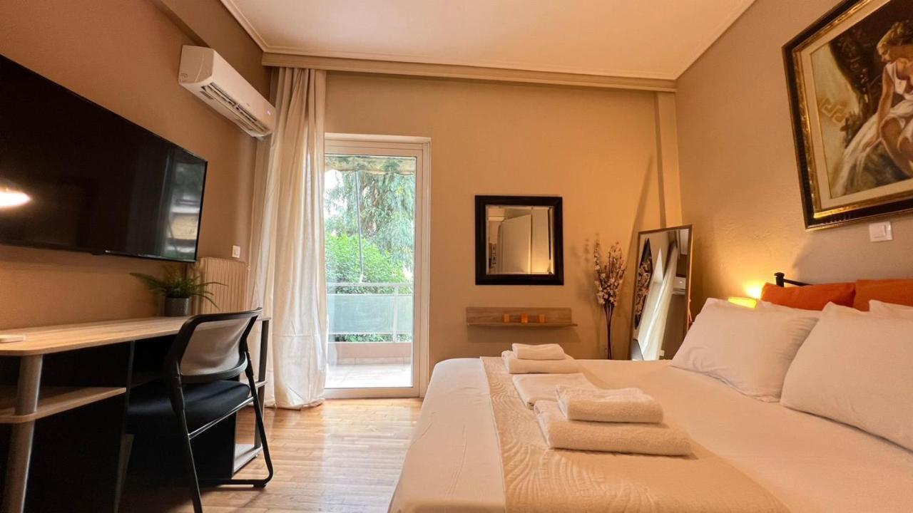 Koukaki Cozy Studio Retreat 1' From Metro Athena Bagian luar foto